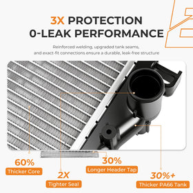 autoexact installed under hood in vehicle for a direct-fit, no-modification replacement