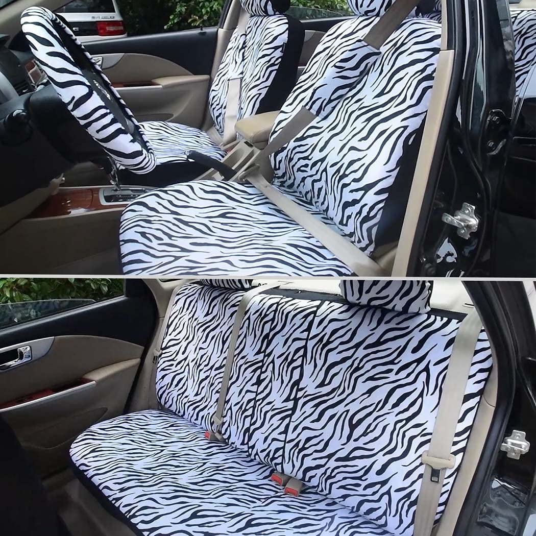 AUTOFAN matching headrest and shoulder pads adding comfort