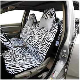 AUTOFAN rear bench with zippers showing seat fold capability