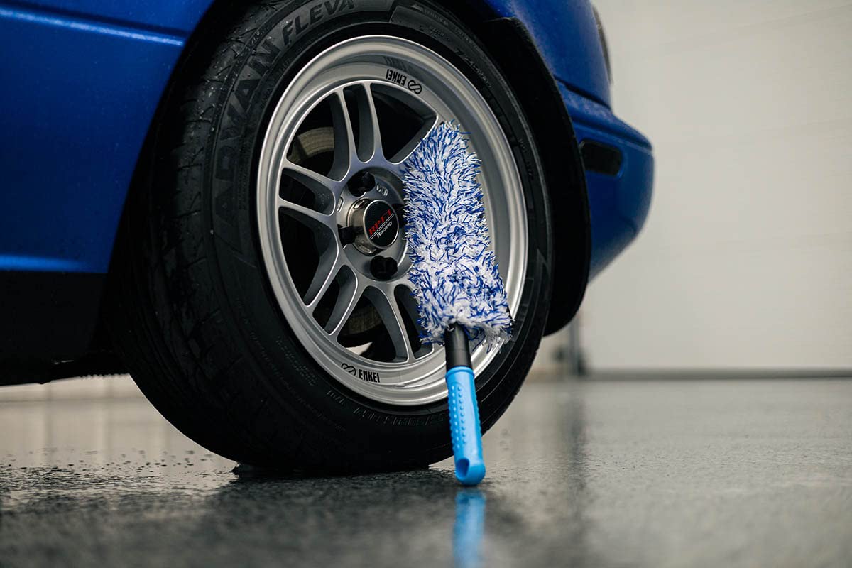 Autofiber close-up microfiber tip showing soft fibers for safe cleaning