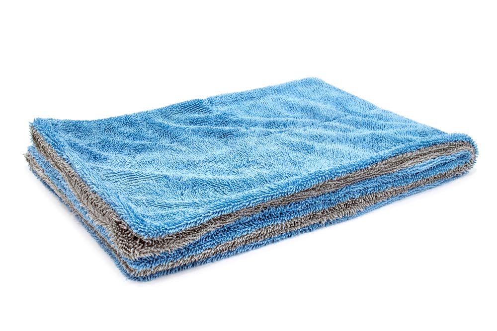 Autofiber folded towel on plain background showing size and compact storage benefit