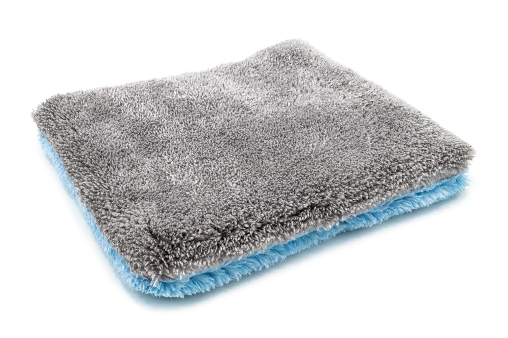 Autofiber Flat Out in use washing car door demonstrating gentle swirl-free cleaning