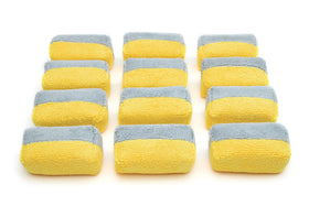 Autofiber Mini front view showing 12-pack gold gray applicators and neat packaging benefit: easy storage