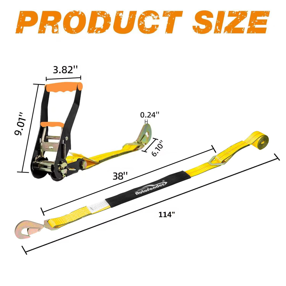Autofonder ratchet mechanism detail for fast, precise tensioning