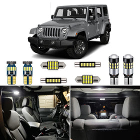 AUTOGINE front packaging showing 6-piece LED kit and benefits