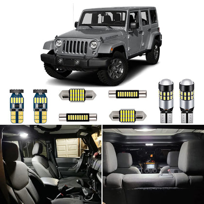 AUTOGINE front packaging showing 6-piece LED kit and benefits