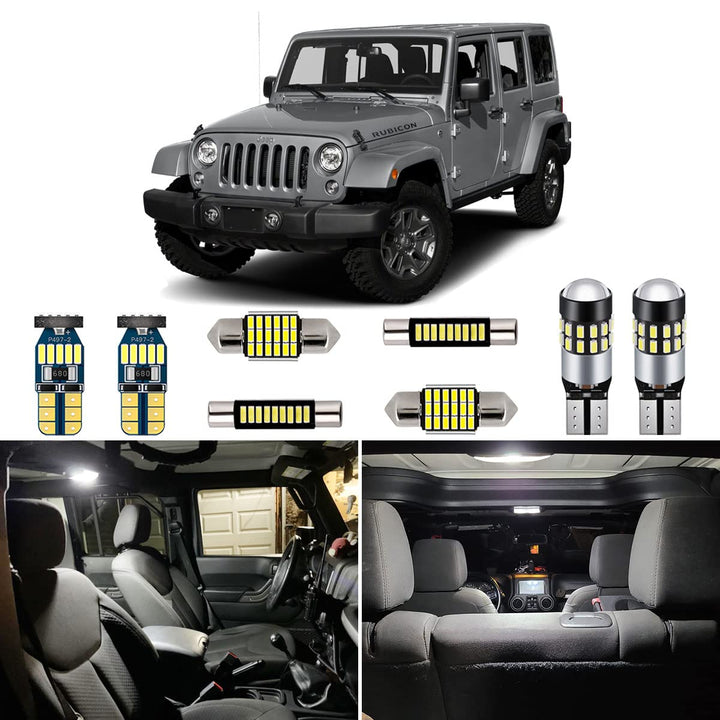 AUTOGINE front packaging showing 6-piece LED kit and benefits