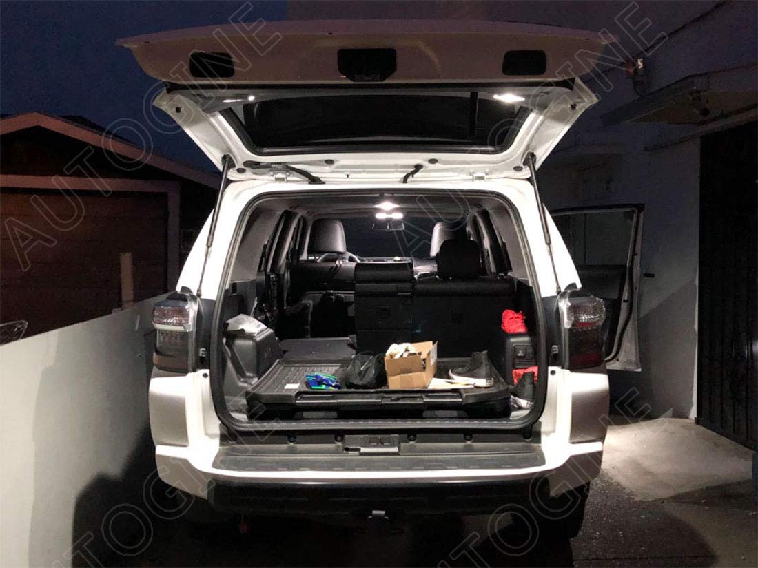 AUTOGINE installed door and step lights improving entry visibility and safety