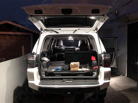 AUTOGINE installed door and step lights improving entry visibility and safety