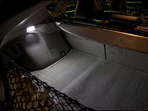 AUTOGINE license plate LED improving nighttime plate visibility and crisp white light