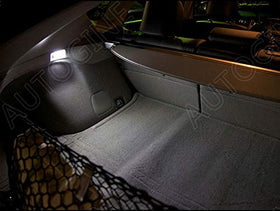 AUTOGINE license plate LED improving nighttime plate visibility and crisp white light
