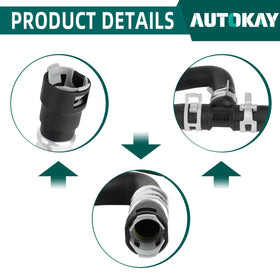 AUTOKAY full-length hose profile demonstrating accurate OEM fit