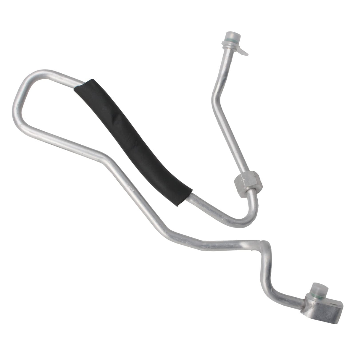AUTOKAY packaging with included single A/C pipe showing protective shipping and contents