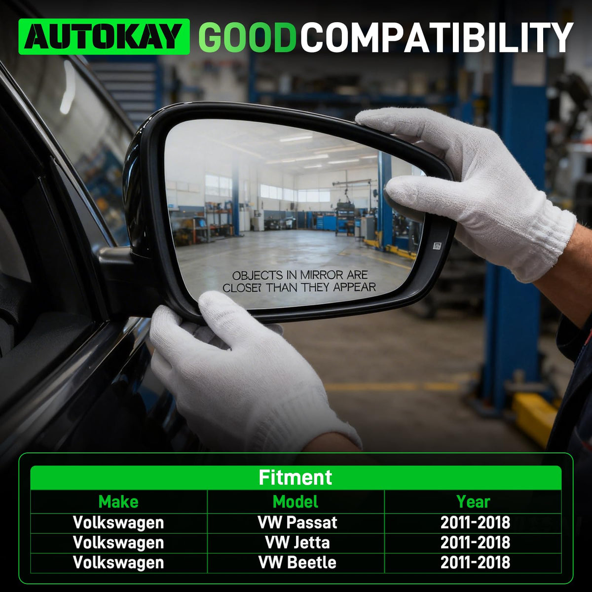 AUTOKAY backing plate detail highlighting secure mounting and durable ABS construction
