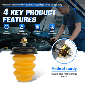 AUTOKAY close-up of rubber texture offering durability and impact absorption benefit