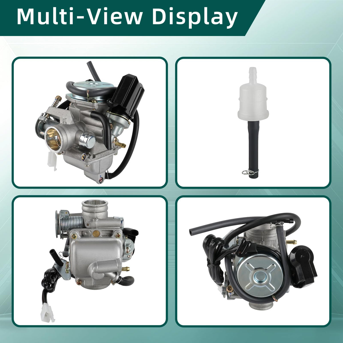AUTOKAY fuel inlet and vacuum ports visible for easy hose connections