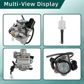 AUTOKAY fuel inlet and vacuum ports visible for easy hose connections
