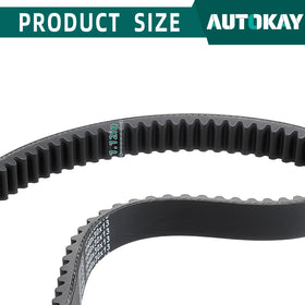 AUTOKAY belt mounted on Polaris Ranger demonstrating correct fit and peace of mind