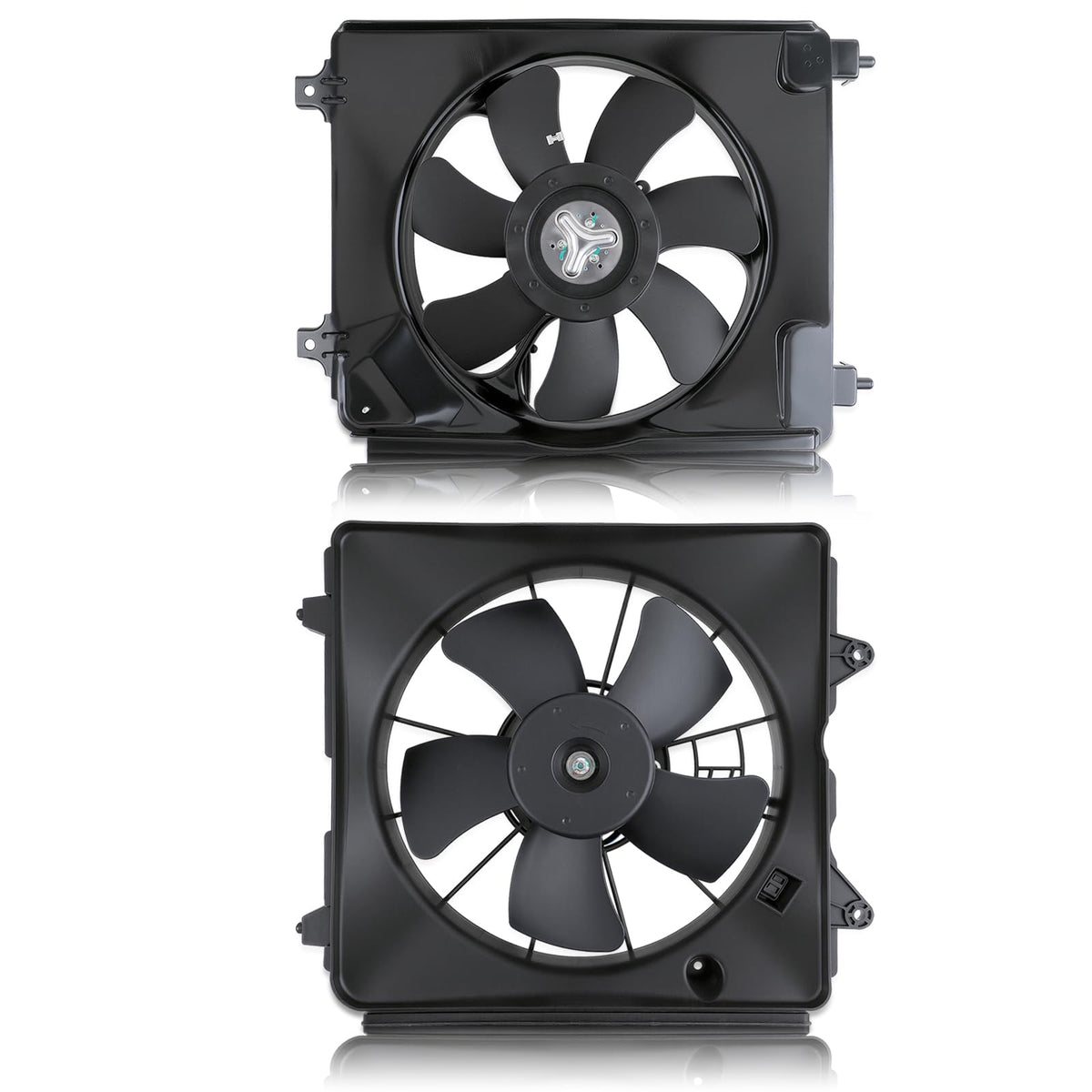 AUTOKAY complete fan assembly front view showing exact fit and easy replacement