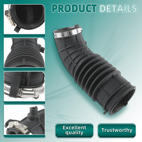AUTOKAY hose close-up of ribbing showing reinforced flexible design benefit