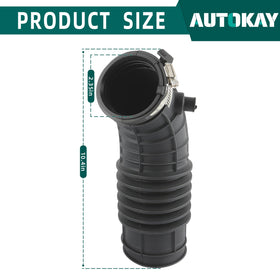 AUTOKAY hose full length and bend profile showing accurate routing match