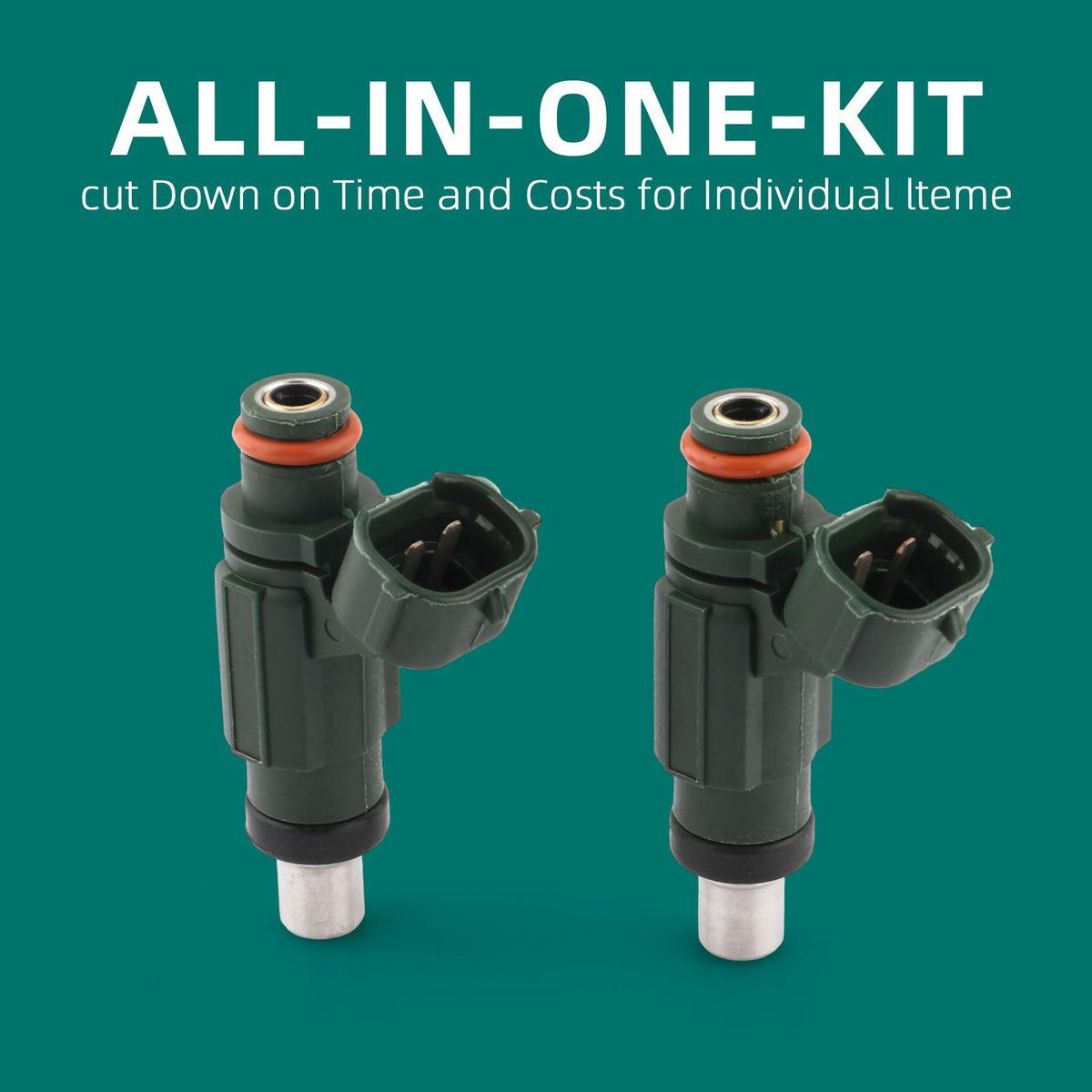 AUTOKAY injector with O-rings and seals ready for leak-free installation