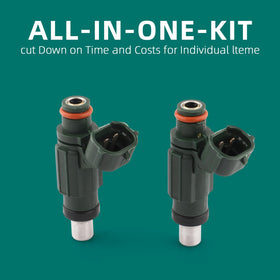 AUTOKAY injector with O-rings and seals ready for leak-free installation