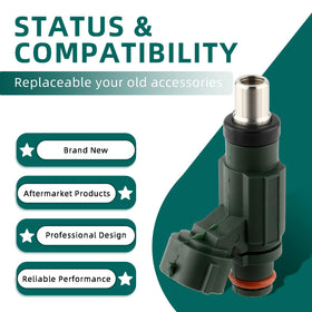 AUTOKAY injector next to coin for scale showing compact sizing advantage