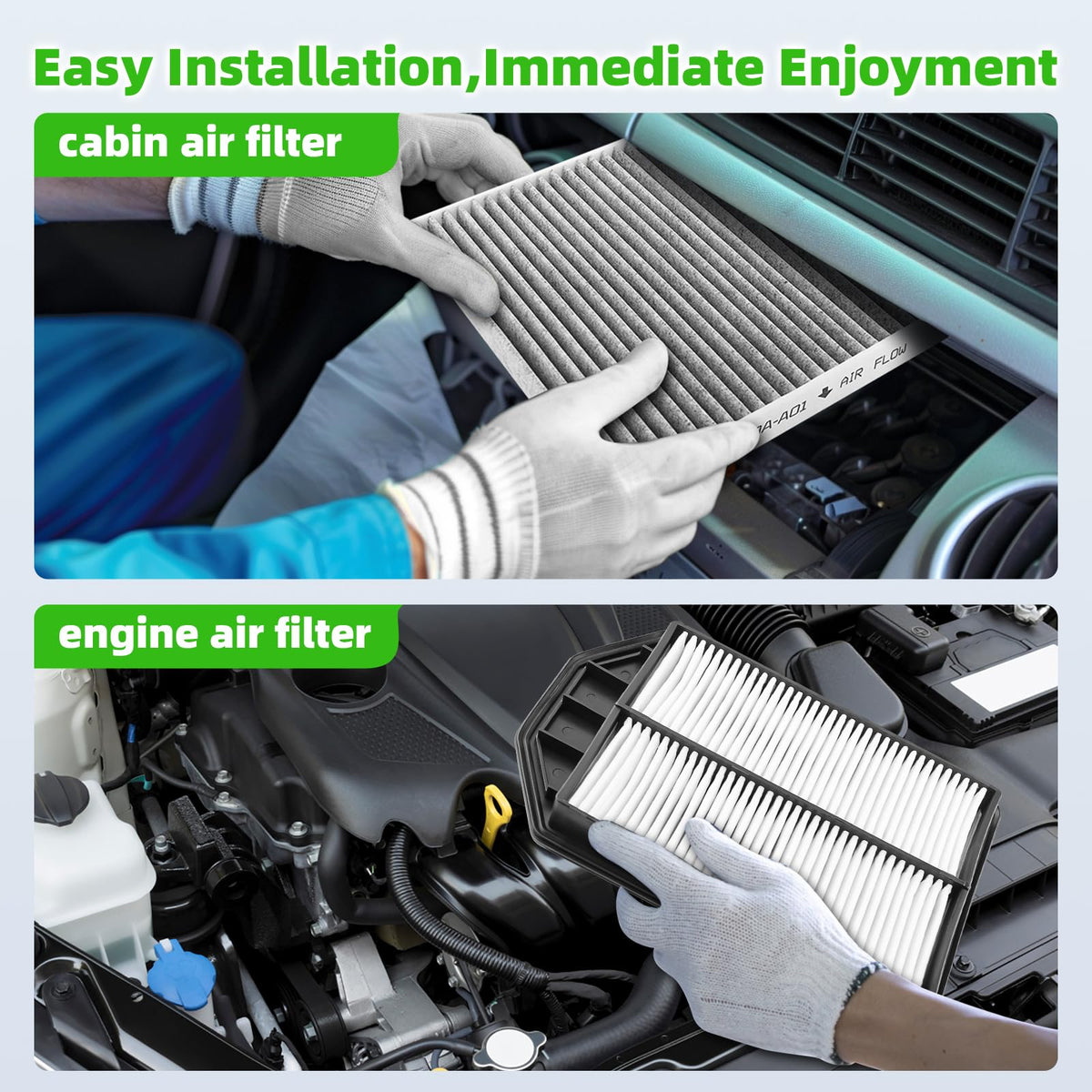AUTOKAY kit displayed in CR-V interior, improves in-cabin air quality
