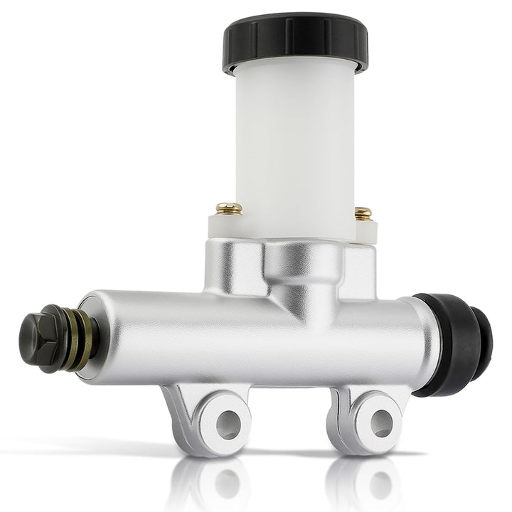 AUTOKAY master cylinder front view showing compact reservoir and mounting for easy replacement