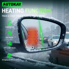 AUTOKAY mounted on car sideview demonstrating proper alignment and factory fit