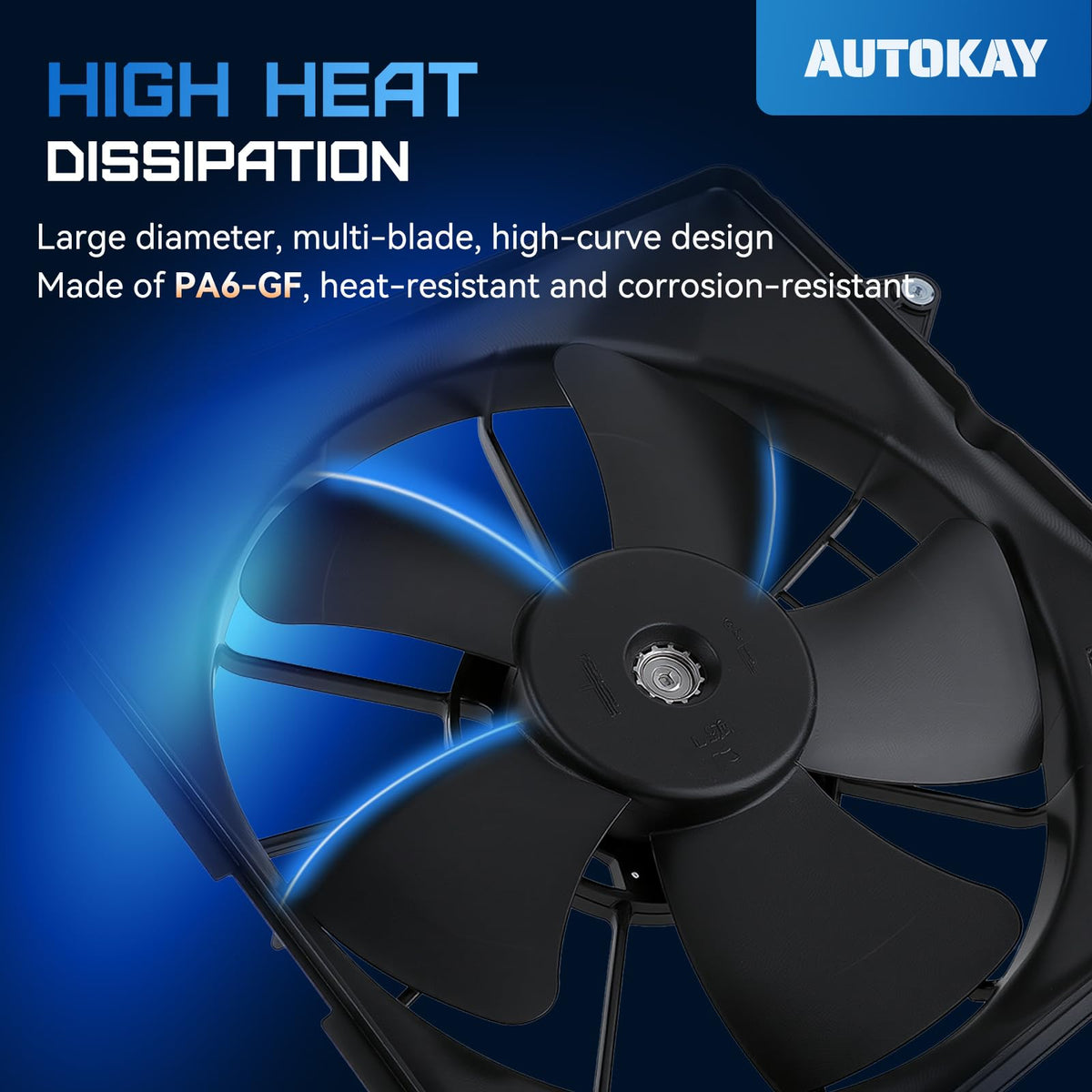 AUTOKAY mounting points and brackets that ensure secure direct-fit installation
