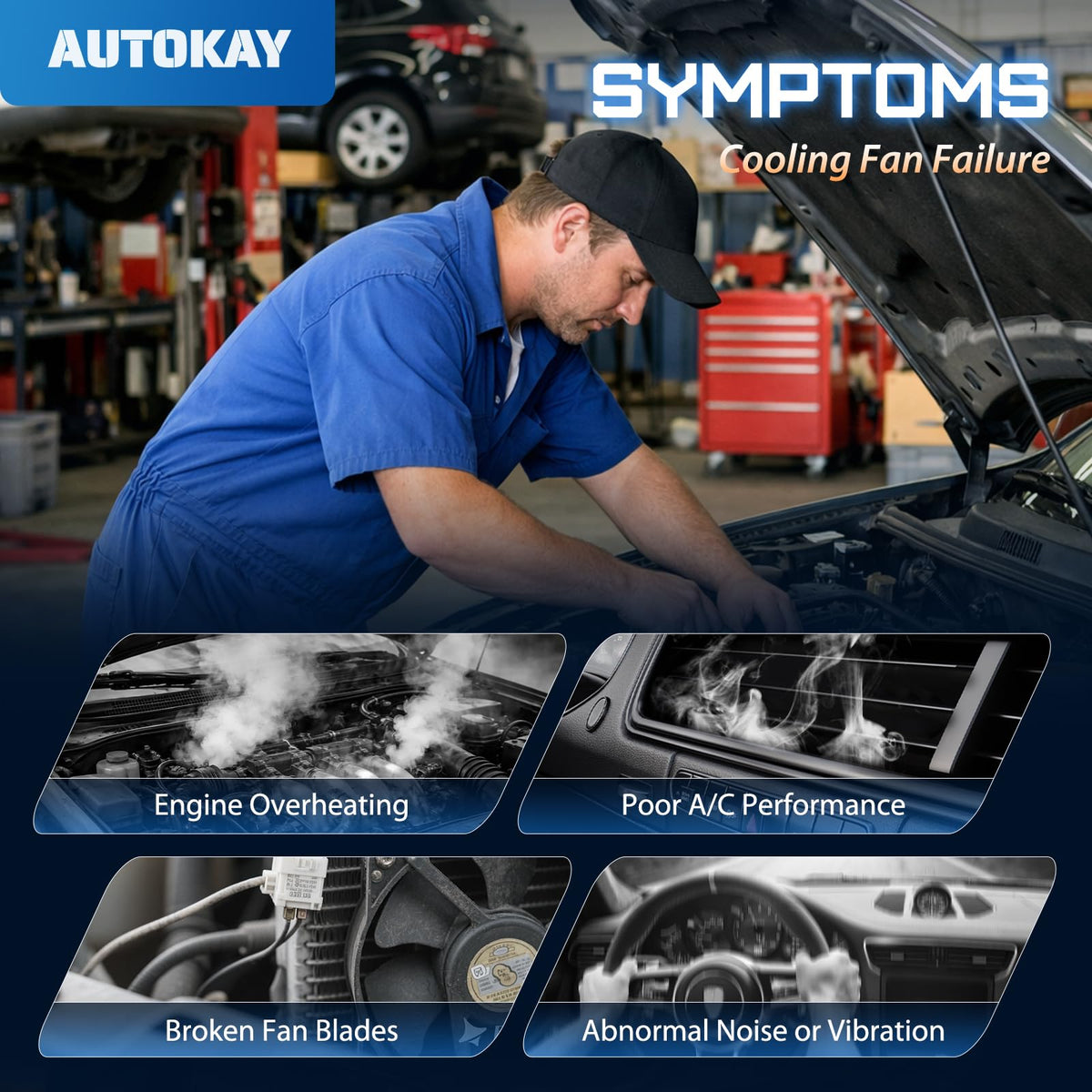 AUTOKAY packaged unit with label emphasizing compatible OEM part numbers