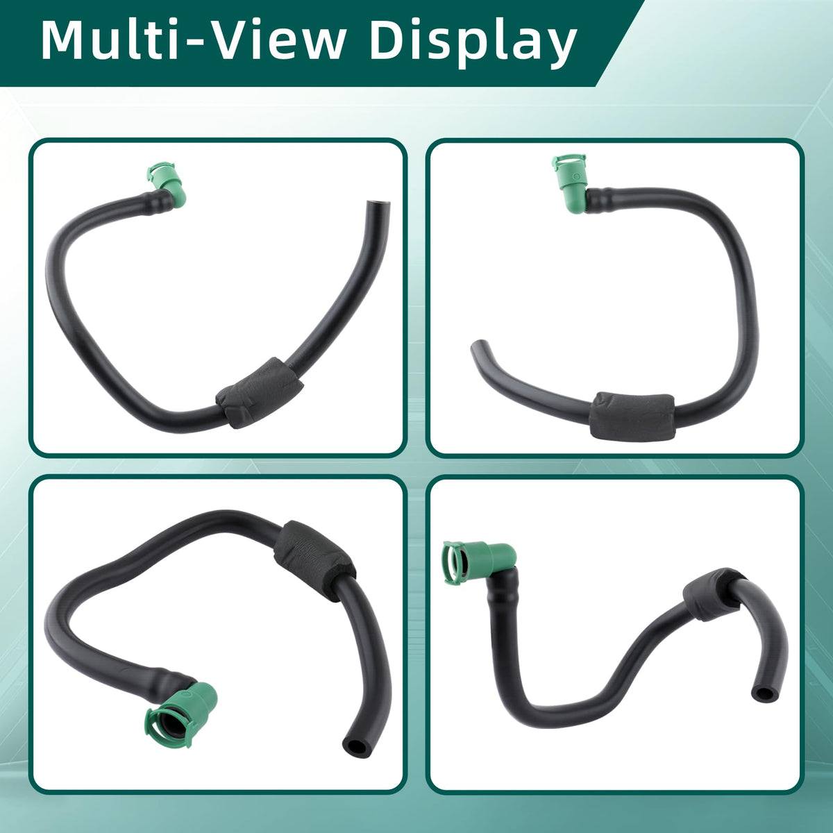 AUTOKAY purge hose close-up of connection ends for reliable seal and leak prevention