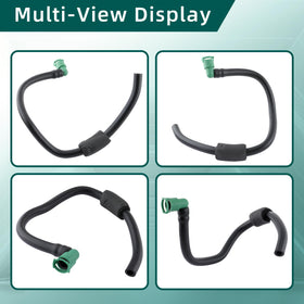 AUTOKAY purge hose close-up of connection ends for reliable seal and leak prevention
