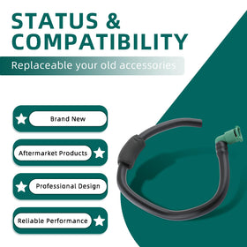 AUTOKAY packaged purge hose ready to install includes single replacement part