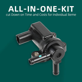 AUTOKAY purge valve with mechanic installing part demonstrating DIY repair benefit