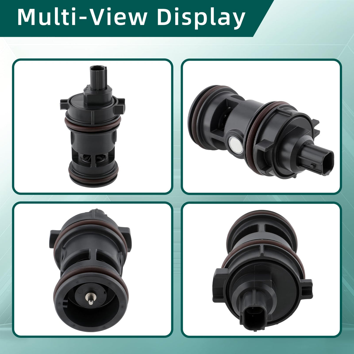 AUTOKAY purge valve alongside ruler showing dimensions for accurate fitment