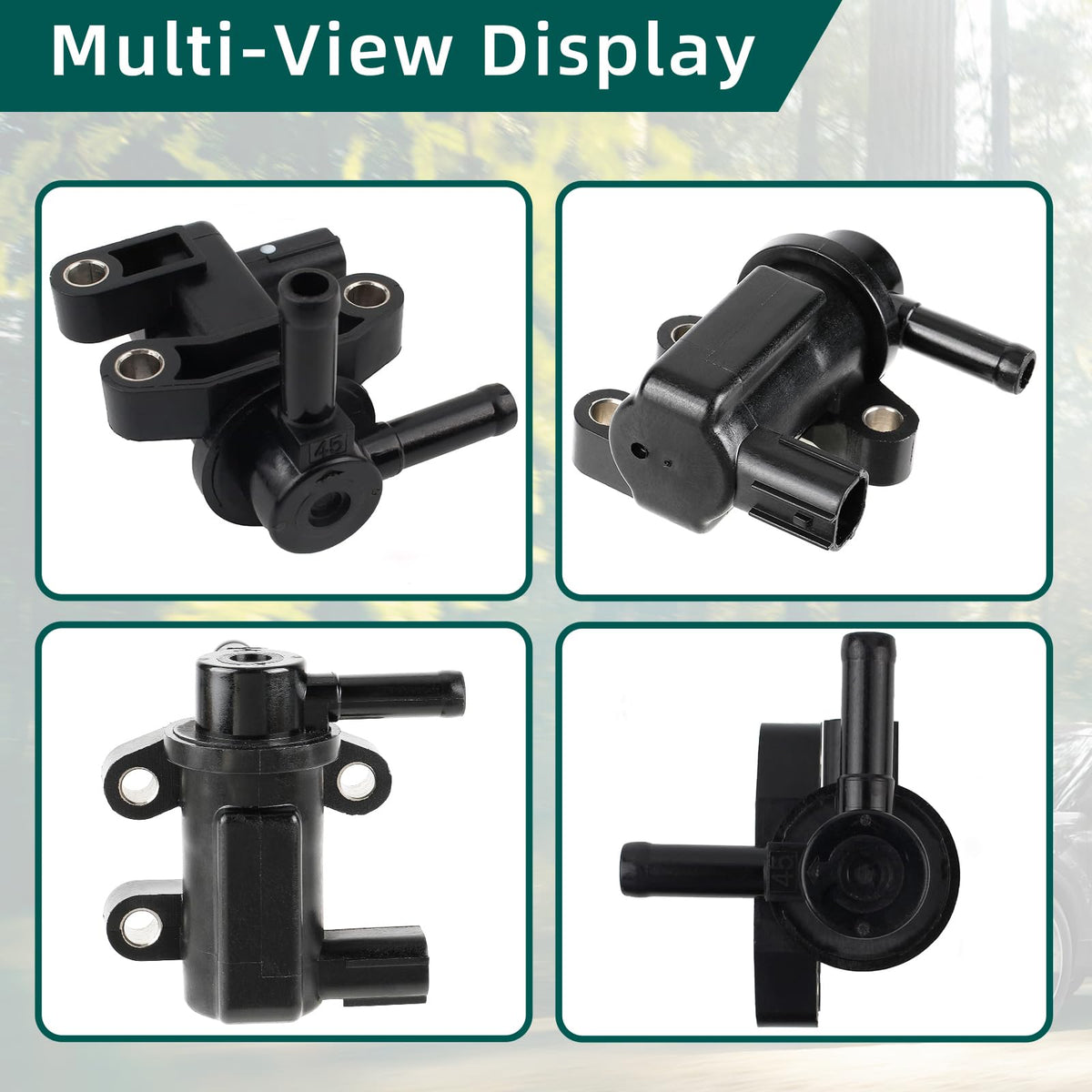 AUTOKAY vacuum port detail showing hose fit for leak-free connection benefit