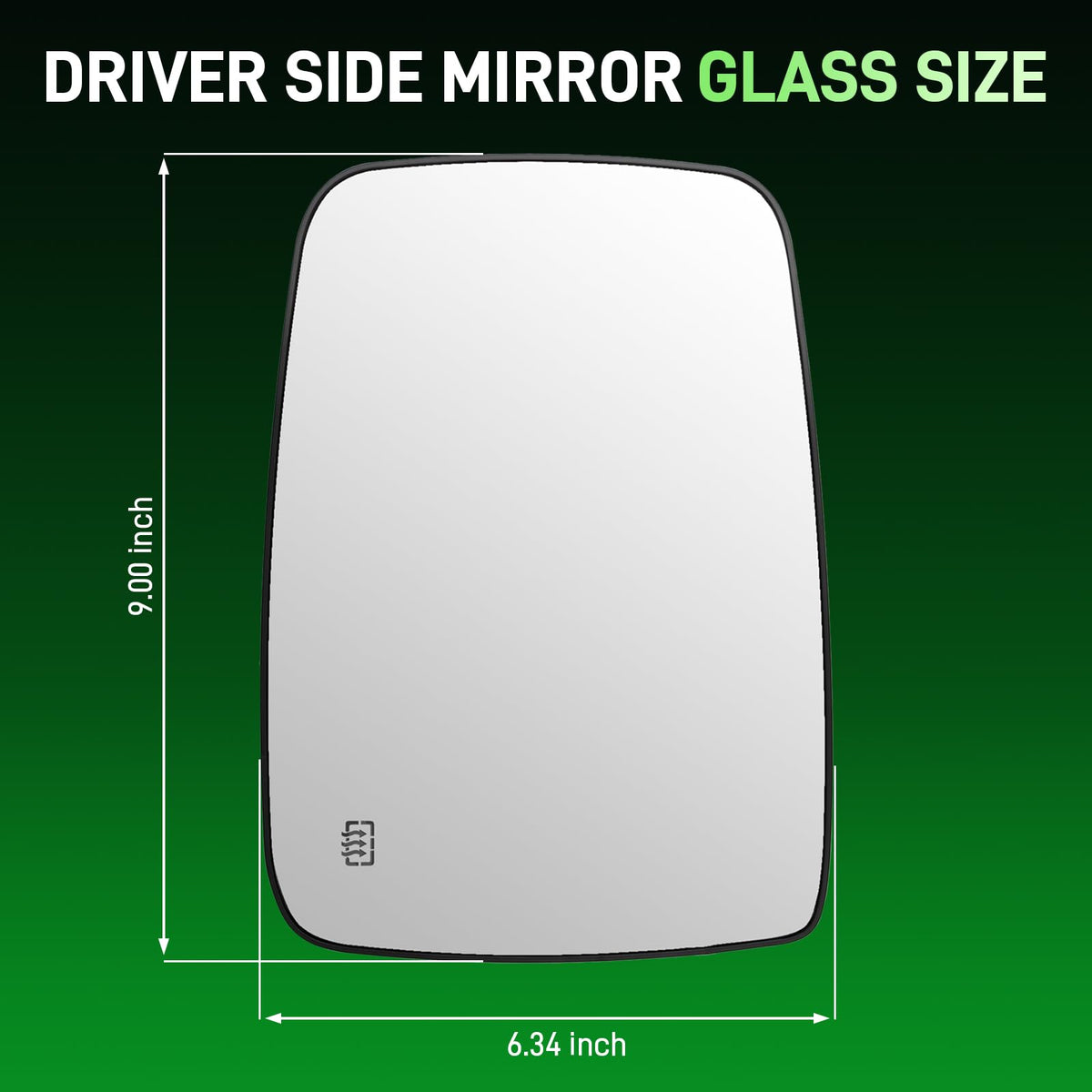 AUTOKAY size scale next to ruler showing correct dimensions for fitment