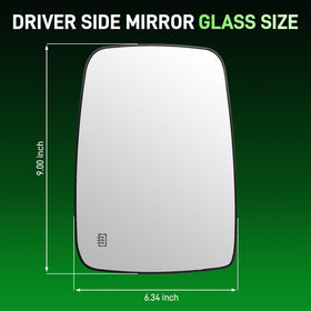AUTOKAY size scale next to ruler showing correct dimensions for fitment