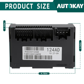 AUTOKAY packaging and included module showing safe shipping and complete contents benefit