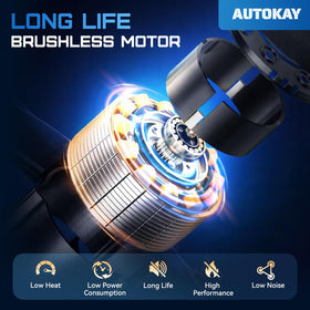 AUTOKAY wiring connector detail demonstrating OEM-style plug for easy installation