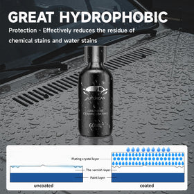 Autokcan being applied to car panel illustrating easy professional application