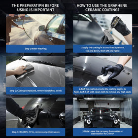 Autokcan hydrophobic water beading on car hood illustrating water repellency and easier cleaning