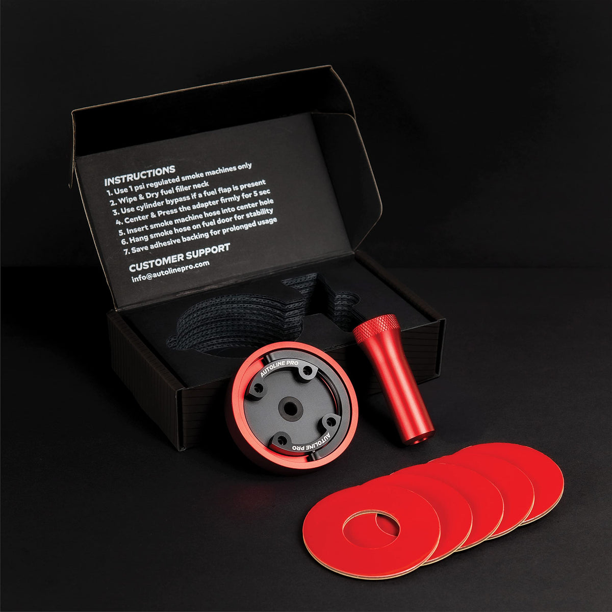 AutoLine Pro installed in fuel neck for reliable EVAP testing