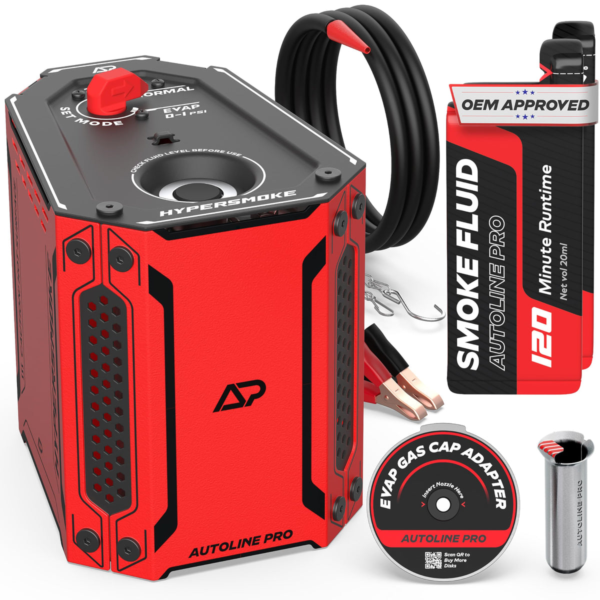 AutoLine Pro front view showing durable casing and quick setup benefit
