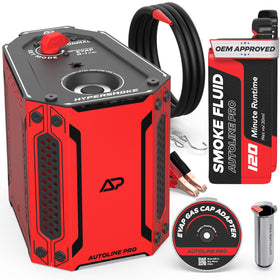 AutoLine Pro front view showing durable casing and quick setup benefit