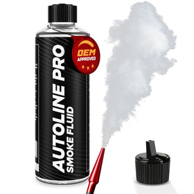 AutoLine Pro fluid bottle and pouring action ready-to-use fluid benefit