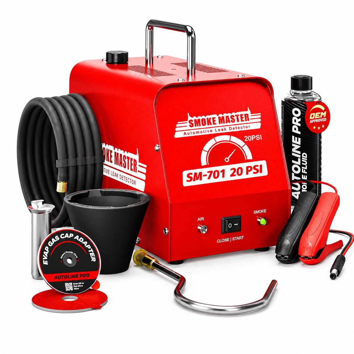 AutoLine Pro SM701 front view showing compact design and portability benefit